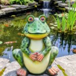 Fiberglass Frog Sculpture