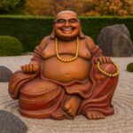 Laughing Buddha - Garden Sculpture