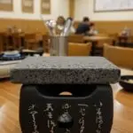 KOREAN STYLE LAVA STONE TABLE BARBEUQE