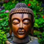 BUDDHA HEAD - COPPER FINISH