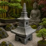 JAPANESE PAGODA LAMP - 1 Meter size