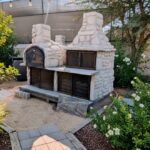 GARDEN PIZZA OVEN WITH BARBEQUE