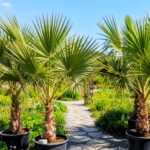 Washingtonia ( Robusta ) Palm 75 CM to 100 CM Trunk Size