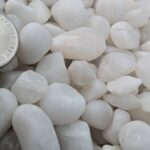 HIGH POLISHED WHITE PEBBLES 5-10 MM