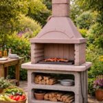 PRECAST GARDEN BARBECUE GRILL