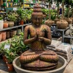 Buddha Sculpture with Water Feature