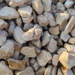 LIMESTONE BEIGE GRAVEL 8-12 CM SIZE - 20 KG