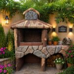 Barbeque station - outdoor garden