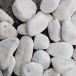 A Quality White marble pebbles 2-5 Size - Iran Origin -20 KG bags
