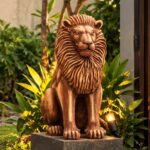 LION SCULPTURE FOR GARDEN